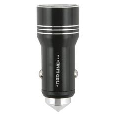 Автомобильное зарядное устройство Red Line AC-5 Tech 2 USB 2.4А черное AC-5 Tech 2 USB 2.4А черное