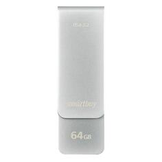 Флэш диск USB Smartbuy USB3.0/3.2 Gen.1 64GB M1 Metal Grey (SB064GM1G) USB3.0/3.2 Gen.1 64GB M1 Metal Grey (SB064GM1G)