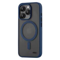 Чехол для iPhone uBear Cloud Mag Case для iPhone 15 Pro Max синий Cloud Mag Case для iPhone 15 Pro Max синий