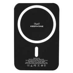 Внешний аккумулятор Keephone для iPhone MagSafe 5000 mAh черный для iPhone MagSafe 5000 mAh черный