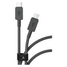 Кабель USB Type-C vlp Nylon Cable 1.2м черный Nylon Cable 1.2м черный
