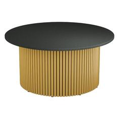 Столик журнальный GENGLASS TRUBIS Wood M золотой TRUBIS Wood M золотой