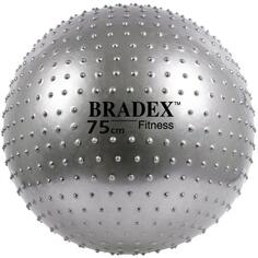 Мяч для фитнеса Bradex SF 0018 Фитбол-75 Плюс, массажный SF 0018 Фитбол-75 Плюс, массажный