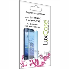 Защитная плёнка для сотового телефона LuxCase Galaxy A52, прозрачная, 0,14 мм, Front&Back Galaxy A52, прозрачная, 0,14 мм, Front&Back