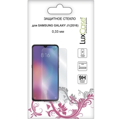 Защитное стекло для смартфона LuxCase Galaxy J1 (2016), прозрачное, 0,33 мм Galaxy J1 (2016), прозрачное, 0,33 мм