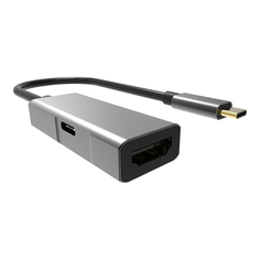 Кабель цифровой аудио-видео VCOM Type-C/HDMI+PD папа/мама (CU452) Type-C/HDMI+PD папа/мама (CU452)