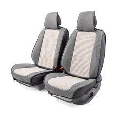 Накидка на сидение CarPerformance 3D на перед.сидения 2 шт.лен (CUS-3024 D.GY/L.GY) 3D на перед.сидения 2 шт.лен (CUS-3024 D.GY/L.GY)