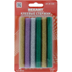 Пистолет клеевой Rexant Клеевые 100 мм,12 шт (09-1235) Клеевые 100 мм,12 шт (09-1235)