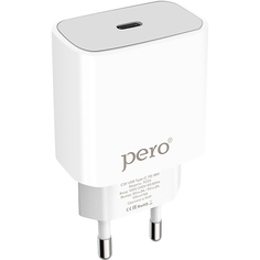 Сетевое зарядное устройство USB Pero ТС03WHPD ТС03WHPD