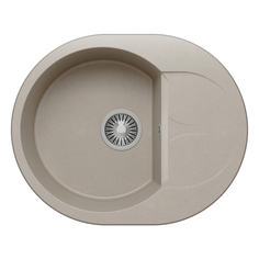 Мойка кухонная POLYGRAN ATOL-620 №14 серый(678941) ATOL-620 №14 серый(678941)