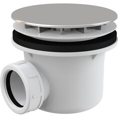 Сифон AlcaPlast д/душевого поддона, хромированный, арт. A49CR д/душевого поддона, хромированный, арт. A49CR