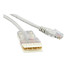 Кабель для компьютера Hyperline PC-110-RJ45-4P-C5e-1M-LSZH-GY PC-110-RJ45-4P-C5e-1M-LSZH-GY