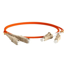 Кабель для компьютера Hyperline FC-D2-50-LC/PR-SC/PR-H-1M-LSZH-OR FC-D2-50-LC/PR-SC/PR-H-1M-LSZH-OR