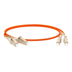 Кабель для компьютера Hyperline FC-D2-50-LC/PR-LC/PR-H-10M-LSZH-OR FC-D2-50-LC/PR-LC/PR-H-10M-LSZH-OR