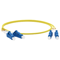 Кабель для компьютера Hyperline FC-D2-9-LC/UR-LC/UR-H-20M-LSZH-YL FC-D2-9-LC/UR-LC/UR-H-20M-LSZH-YL
