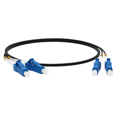 Кабель для компьютера Hyperline FC-D2-9-LC/UR-LC/UR-H-1M-LSZH-BK FC-D2-9-LC/UR-LC/UR-H-1M-LSZH-BK
