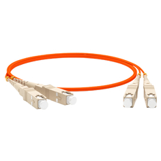 Кабель для компьютера Hyperline FC-D2-50-SC/PR-SC/PR-H-1M-LSZH-OR FC-D2-50-SC/PR-SC/PR-H-1M-LSZH-OR