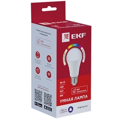 Умная лампочка EKF Connect RGBW E27 Connect RGBW E27