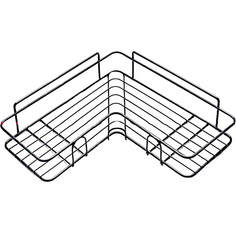 Полка для ванной ZDK 26,5х26,5х6см (shelf3black) 26,5х26,5х6см (shelf3black)