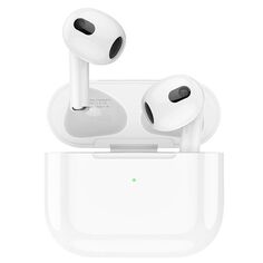 Наушники True Wireless Borofone с микрофоном BW13, белые с микрофоном BW13, белые