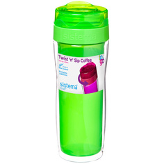 Термокружка Sistema To-Go Twist n Sip Coffee 490мл Green (21478) To-Go Twist n Sip Coffee 490мл Green (21478)