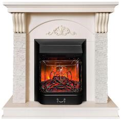 Камин электрический RealFlame Corfino STD/EUG WT+MAJESTIC-S BL Corfino STD/EUG WT+MAJESTIC-S BL