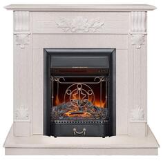 Камин электрический RealFlame Ottawa STD/EUG WT+MAJESTIC-S BL Ottawa STD/EUG WT+MAJESTIC-S BL