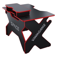 Стол компьютерный игровой VMMGAME SPACE 120 DARK красный с подставкой BASE SPACE 120 DARK красный с подставкой BASE