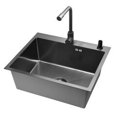 Мойка кухонная Wisent W36050BD-S/W405B W36050BD-S/W405B