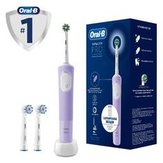 Электрическая зубная щетка Oral-B Vitality Pro X Clean лиловая + 2 допол. насадки Vitality Pro X Clean лиловая + 2 допол. насадки