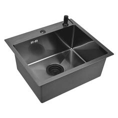 Мойка кухонная Wisent WS35044B/W405B/WGER010 WS35044B/W405B/WGER010