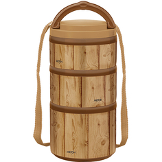 Термо ланч-бокс MILTON Feast Tiffin 3 820мл Beige (MM45335-BG) Feast Tiffin 3 820мл Beige (MM45335-BG)