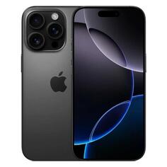 Смартфон Apple iPhone 16 Pro 128GB nanoSim/eSim Black Titanium iPhone 16 Pro 128GB nanoSim/eSim Black Titanium