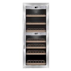 Винный шкаф до 140 см Caso WineGourmet 38 серебристый WineGourmet 38 серебристый