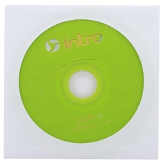 DVD-R диск Intro 16X 4,7GB конверт (UL130273A1C) 16X 4,7GB конверт (UL130273A1C)