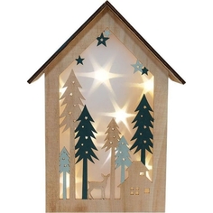 Фигура светодиодная NEON-NIGHT LED Домик в лесу 26см (504-024) LED Домик в лесу 26см (504-024)