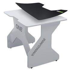 Стол компьютерный игровой VMMGAME ONE LIGHT 100 WHITE + MINI MAT ONE LIGHT 100 WHITE + MINI MAT