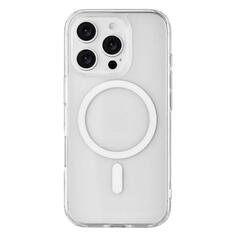 Чехол для iPhone uBear Real Mag Case для iPhone 16 Proусиленный прозрачн Real Mag Case для iPhone 16 Proусиленный прозрачн