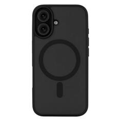 Чехол для iPhone uBear Cloud Mag Case iPhone 16, силк-тач, черный Cloud Mag Case iPhone 16, силк-тач, черный