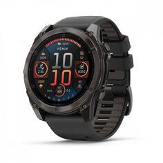Смарт-часы Garmin Fenix 8 AMOLED Sapphire 51мм серый коричневый Fenix 8 AMOLED Sapphire 51мм серый коричневый