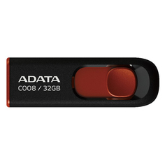 Флэш диск USB ADATA Classic C008 Black 32GB (AC008-32G-RKD) Classic C008 Black 32GB (AC008-32G-RKD)