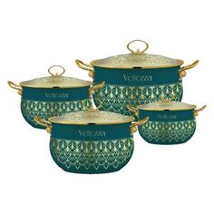 Набор кастрюль VELLEZZA VZ-1004GR VZ-1004GR