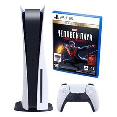 Игровая консоль Sony PlayStation 5 Blu-Ray + Spider Man: Miles Morales PlayStation 5 Blu-Ray + Spider Man: Miles Morales