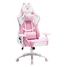 Кресло компьютерное игровое ZONE 51 KITTY MEOW Edition Pink (розовое) KITTY MEOW Edition Pink (розовое)