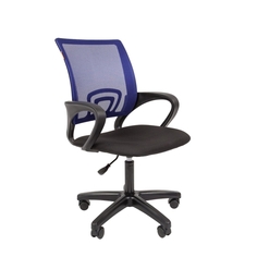 Кресло компьютерное Chairman 696 LT ткань черный/синий 696 LT ткань черный/синий