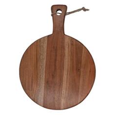 Доска разделочная BORGHOUSE из акации круглая, 28 см из акации круглая, 28 см