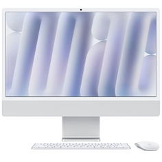 Моноблок Apple iMac 24 M4 16/256 Silver MWUU3 iMac 24 M4 16/256 Silver MWUU3