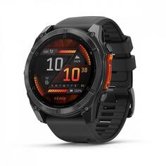 Смарт-часы Garmin Fenix 8 AMOLED 51мм серый черные Fenix 8 AMOLED 51мм серый черные