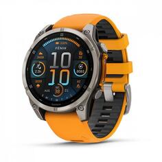 Смарт-часы Garmin Fenix 8 AMOLED Sapphire 47мм серый оранжевые Fenix 8 AMOLED Sapphire 47мм серый оранжевые