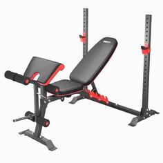 Силовая скамья UnixFit со стойками BENCH 130DD со стойками BENCH 130DD